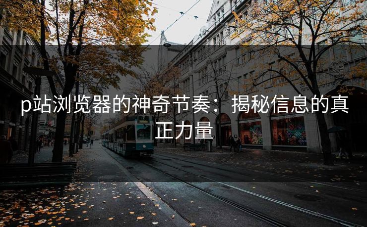 p站浏览器的神奇节奏：揭秘信息的真正力量