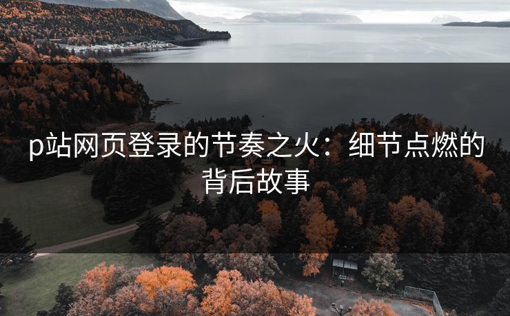 p站网页登录的节奏之火：细节点燃的背后故事